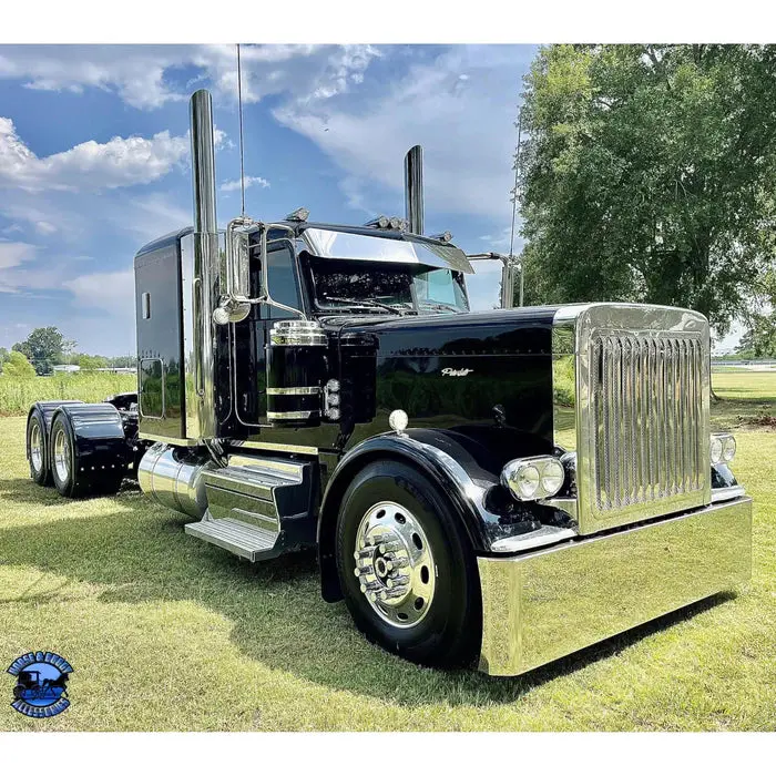 #C950001-20Mt-1 Stainless 20 Inch Multi-Fit Blind Mount Bumper With Mitered Ends W/Short Side Radius 1