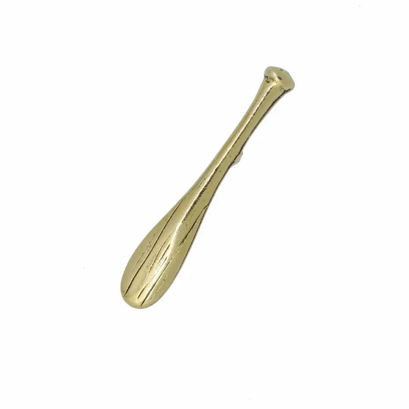 Canoe Paddle Gold Lapel Pin 1