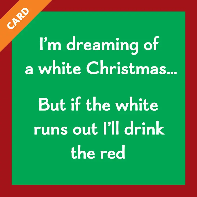 Card Drink Red Christmas | Funny Gift | Kitsch Cards 1