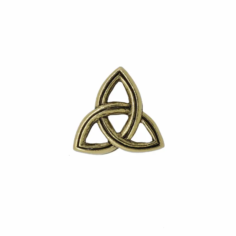 Celtic Knot Gold Lapel Pin 1