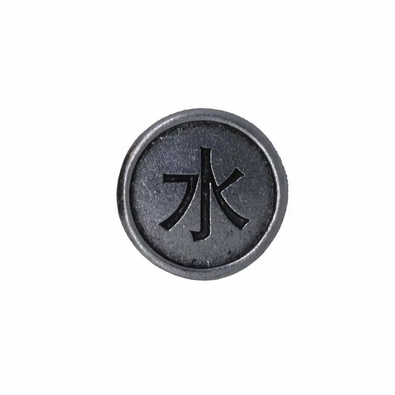 Chinese Zodiac Element Water Lapel Pin 1