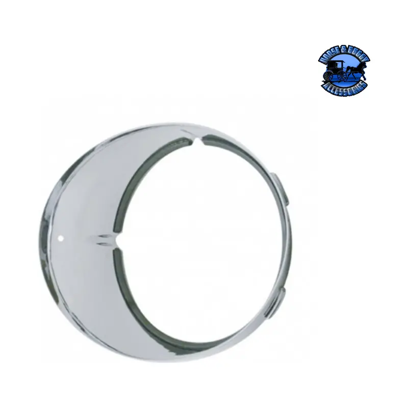 Chrome Inner Headlight Bezel For 1996-2010 Freightliner Century (Choose Side) 1