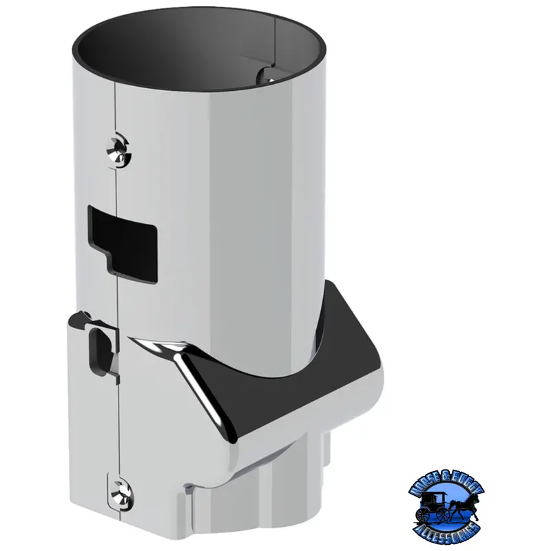 Chrome Middle Steering Column Cover For Kenworth W900/T800 (1986-2002) & Peterbilt 379/378 (1994-1997) #40907 1