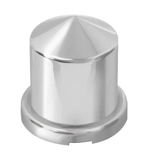 Chrome Multi-Size Push On Lug Nut Coves Push On (Choose  Size) 1