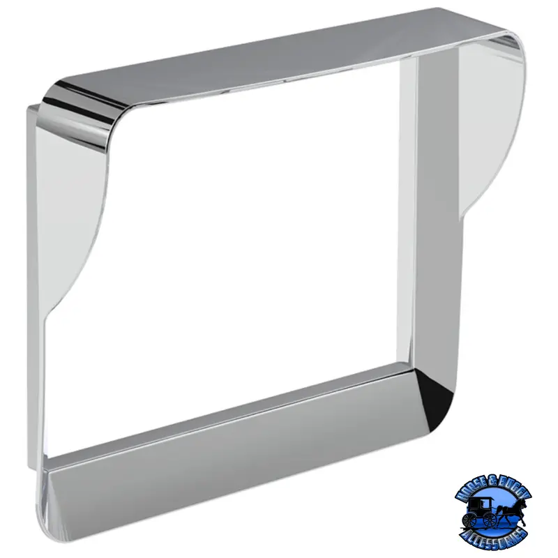 Chrome Plastic 7" Navigation Screen Bezel For 2012-2021 Peterbilt 579 #20608 1