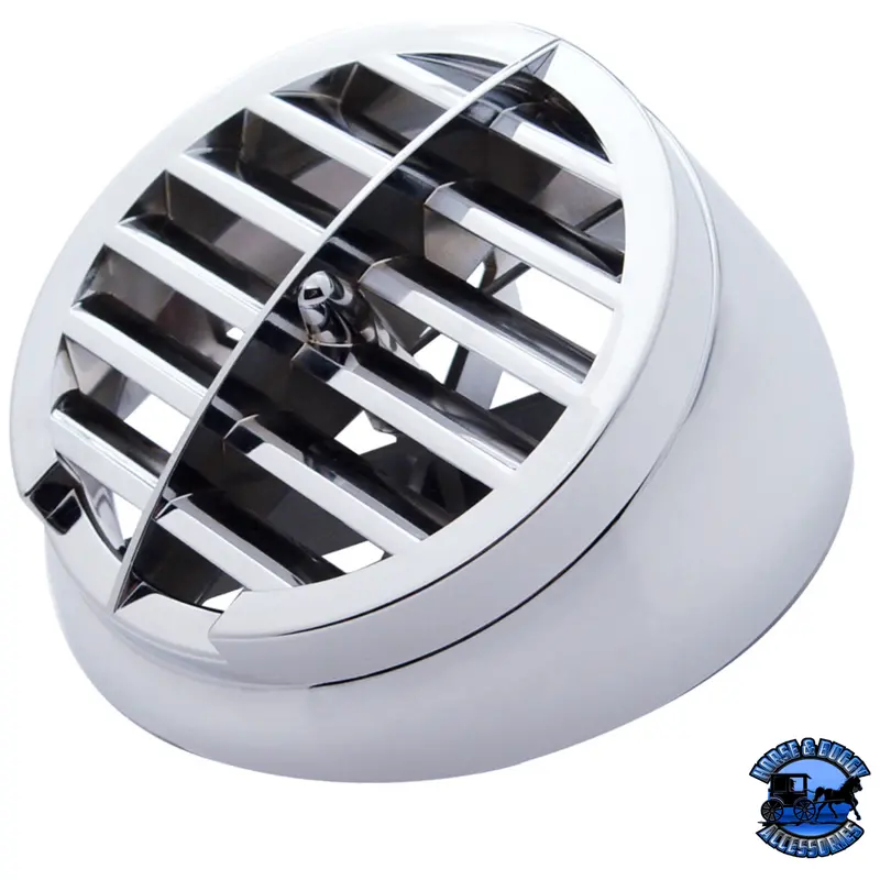 Chrome Plastic A/C Vent For 1967-1987 Peterbilt 359 #41014 1