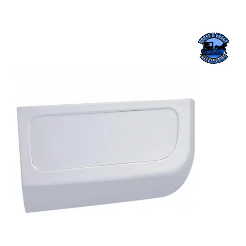 Chrome Plastic Dash Storage Compartment Flip Cover W/Indent For 1998-2002 Freightliner Century #41904 1