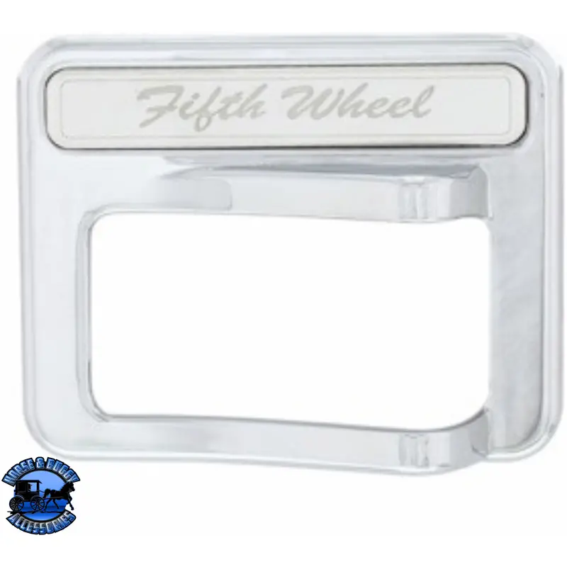 Chrome Rocker Switch Cover For Peterbilt 579 (2013-2019) & 567 (2014-2018)- Fifth Wheel #41765 1