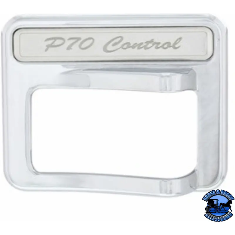 Chrome Rocker Switch Cover For Peterbilt 579 (2013-2019) & 567 (2014-2018)- Pto Control #41766 1