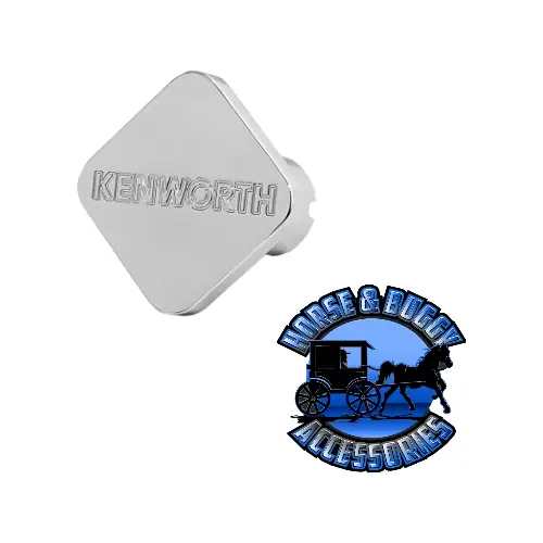 Ck-Kw2-S Kenworth Name Square Knob 1