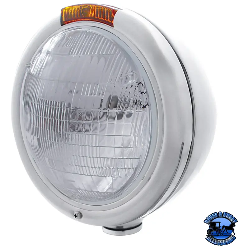 Classic Headlight 6014 Bulb & Turn Signal (Choose Color) 1