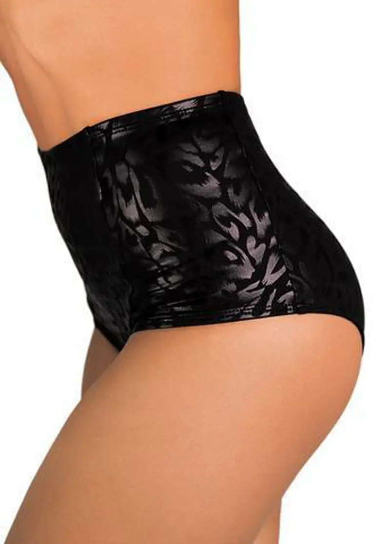 Cleo The Hurricane Fierce Cheetah High Waisted Shorts 1