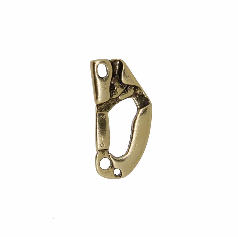 Climbing Ascender Gold Lapel Pin 1