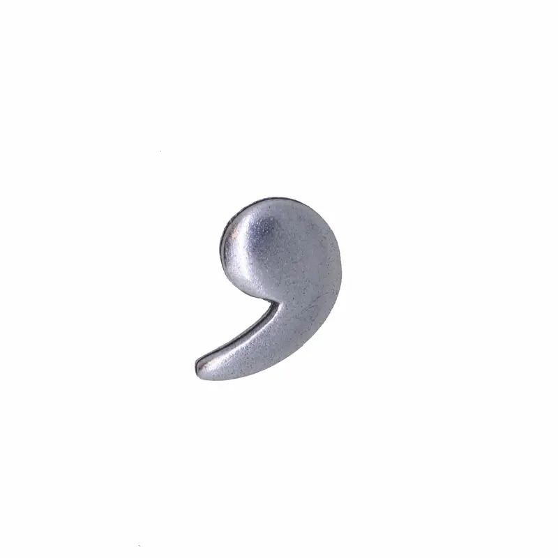 Comma Lapel Pin 1