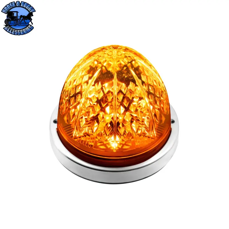 Crystal-Comet 9 Led Dual Function Watermelon Light With Stainless Steel Bezel (Choose Color) 1
