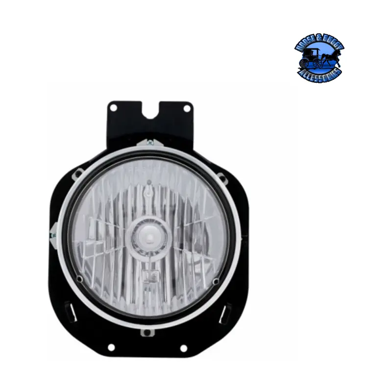 Crystal Headlight With Bracket For 1996-2005 Freightliner Century #31280 1