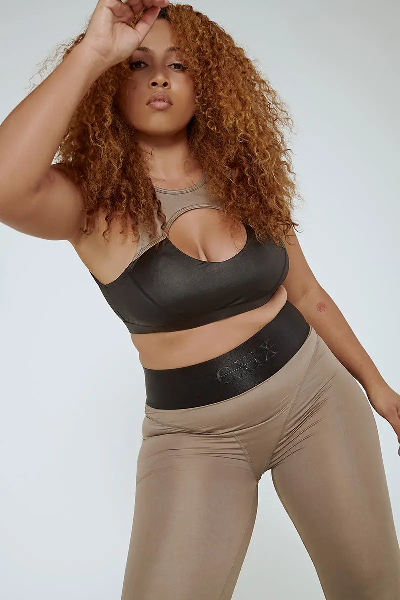 Cxix Snatched Leggings - Mink 1