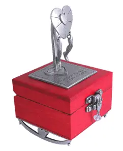 Dancing On Two Left Feet Wooden Box 1