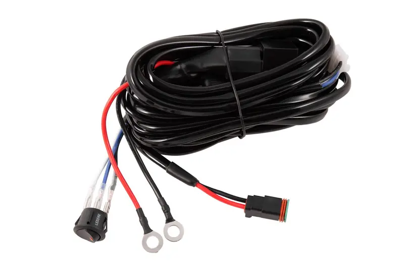 Diode Dynamics - Heavy Duty Single Output 2-Pin Offroad Wiring Harness 1