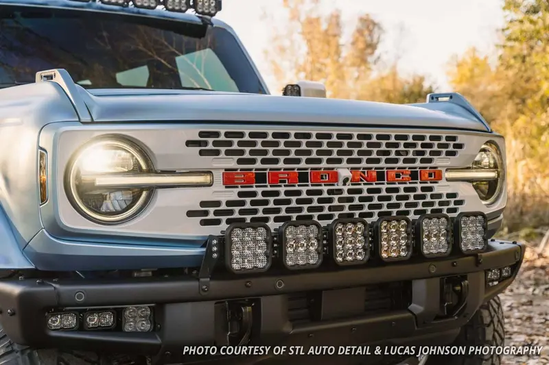 Diode Dynamics Ss5 Grille Crosslink Lightbar Kit For 2021 Ford Bronco (W/ Steel Bumper) 1