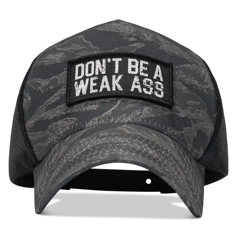 Don't Be A Weak Ass Patch Breacher Snapback Hat 1