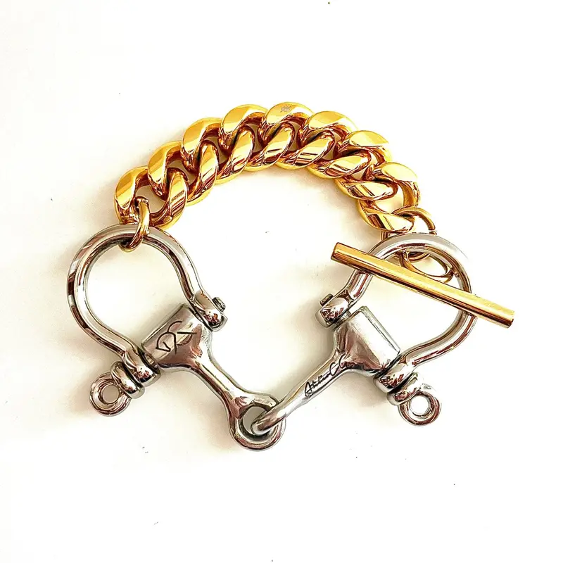 Dorada Bit Bracelet Gold By Ateliercg 1