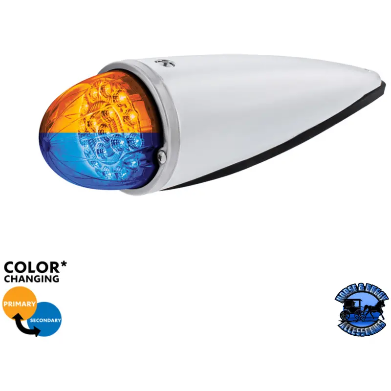 Double Fury 17 Led Dual Function Watermelon Torpedo Cab Light (Choose Led Color) 1