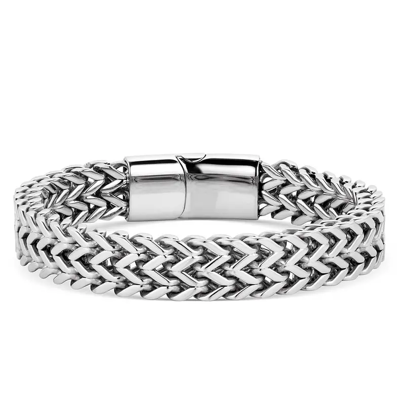 Double Link Bracelet For Men - Montana Silversmiths 1