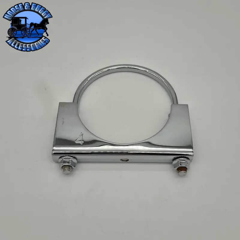 Dp-46-400Cp Saddle Clamp; Welded Saddle; Flat Ubolt 1