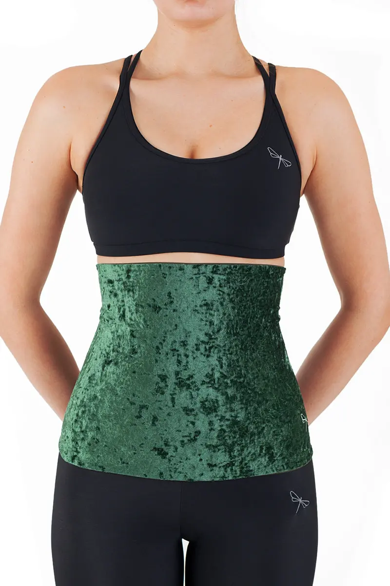 Dragonfly Back Warmer - Velvet Emerald 1