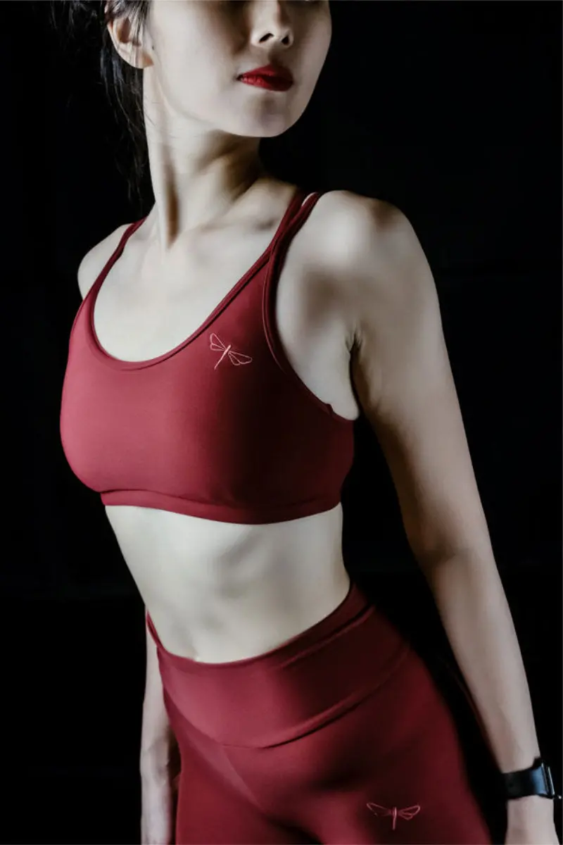 Dragonfly Nicole Top - Burgundy 1