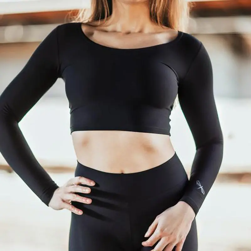 Dragonfly Pavi Crop Top - Black 1