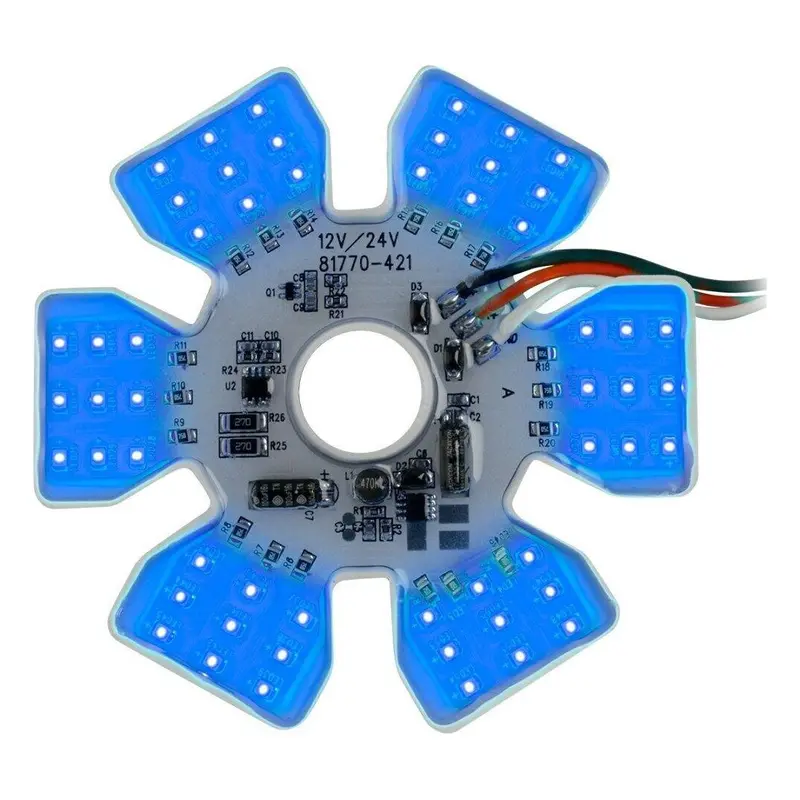 Dual Function Ultra Thin Hex Air Cleaner Led Light #81777 1