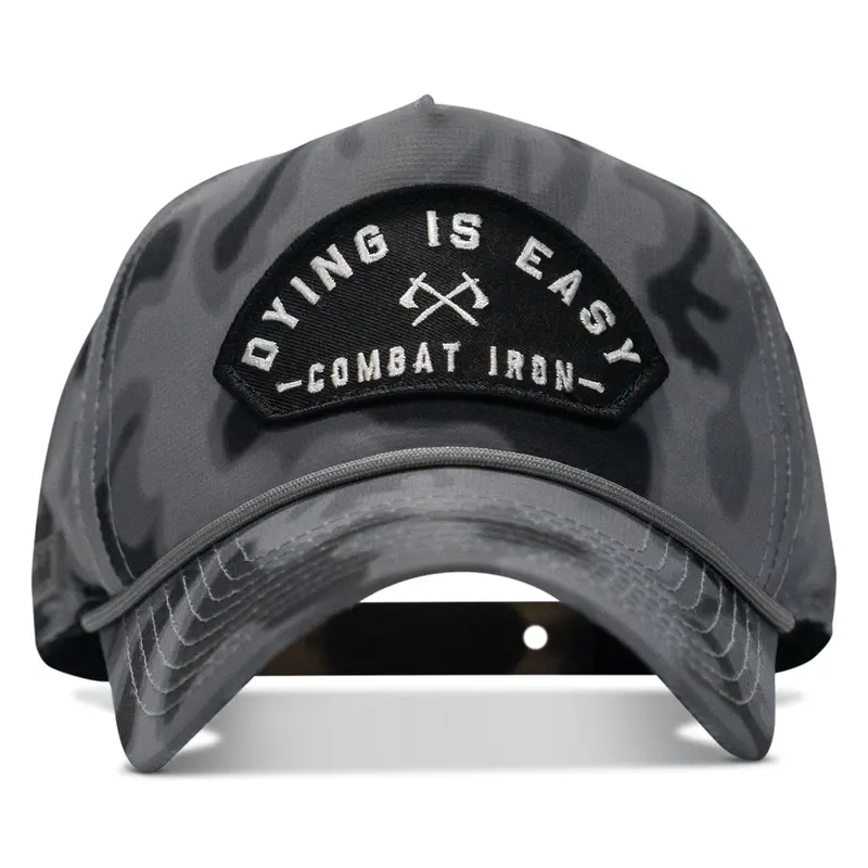 Dying Is Easy Arched Patch Weekender Snapback 2