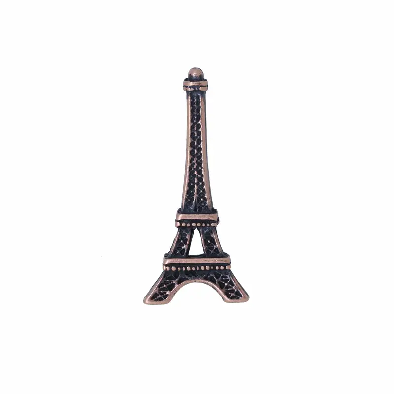 Eiffel Tower Copper Lapel Pin 1