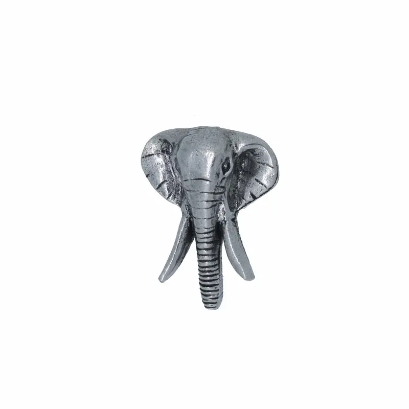 Elephant Head Lapel Pin 1