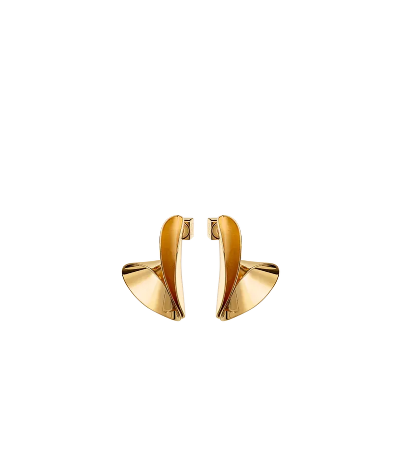 Éole Earrings - 24 Carat Gold Gilded 1