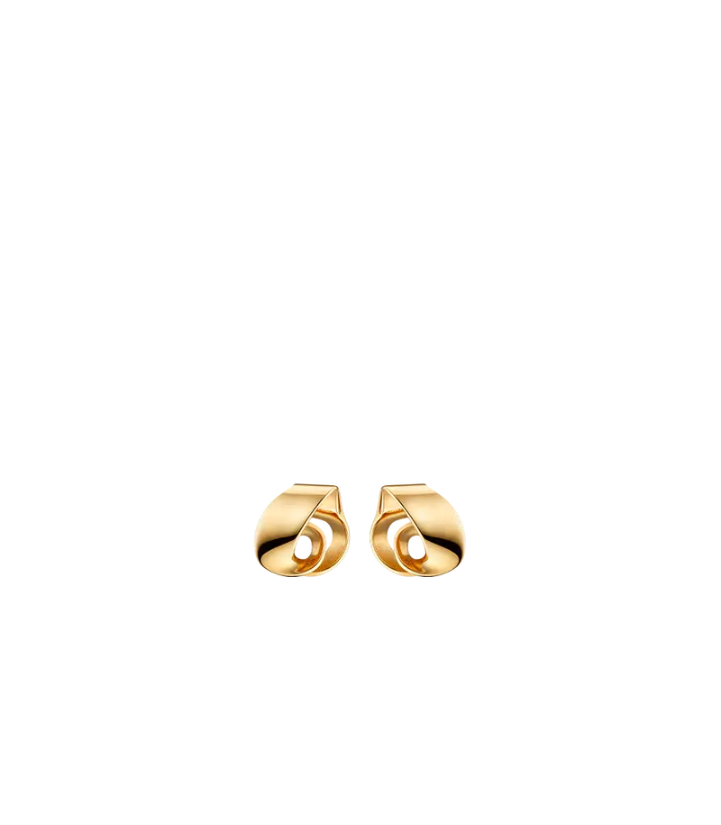 Éole Stud Earrings - 24 Carat Gold Gilded 1