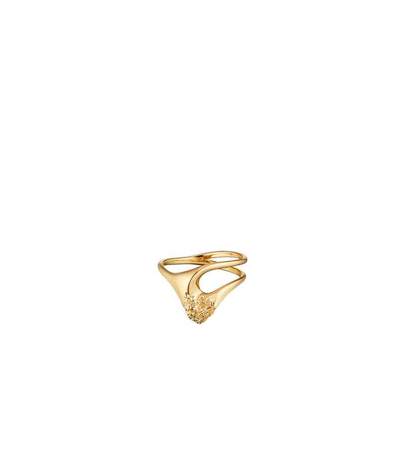 Eroz Fine Ring - 24 Carat Gold Gilded 1