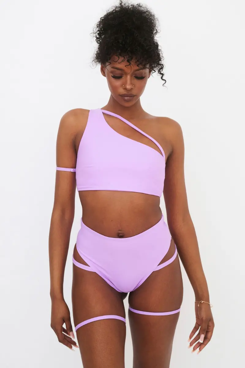 Fanna Flow Shorts - Lavender 1