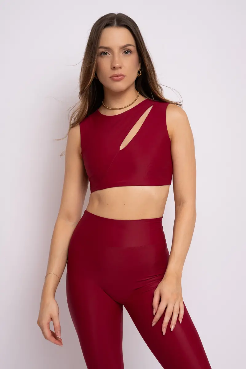 Fanna Gamma Top - Burgundy 1
