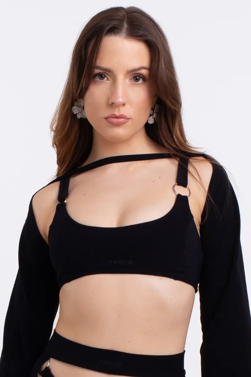 Fanna Grace Top - Black 1