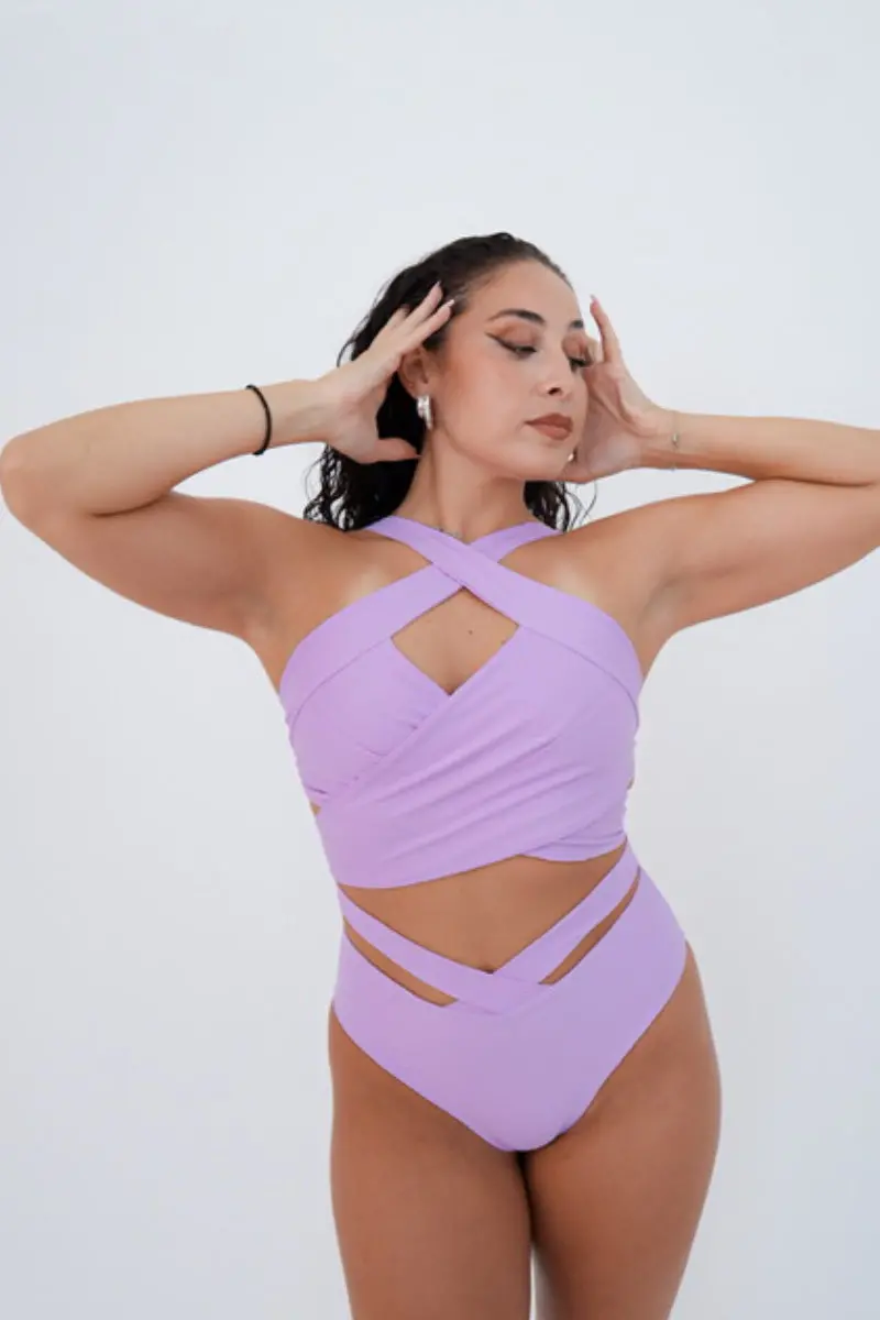 Fanna X Adjustable Top - Lavender 1