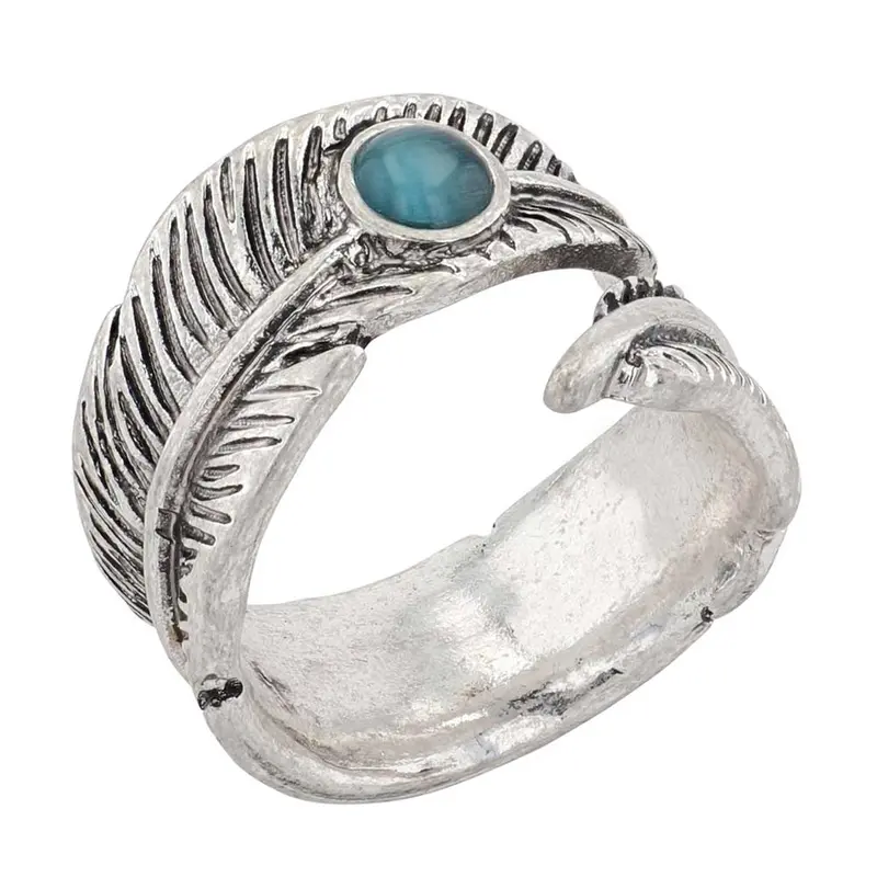 Feather Touch Attitude Wrap Ring - Montana Silversmiths 1