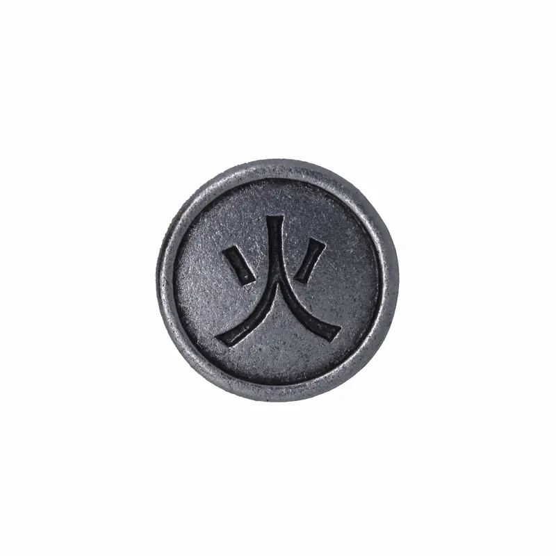 Fire Chinese Zodiac Element Lapel Pin 1