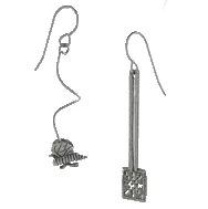 Fly Swatter Earrings 1