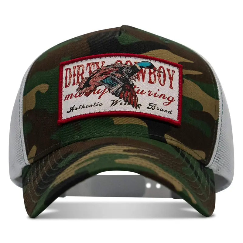 Flying Duck Dirty Cowboy Patch Snapback 3