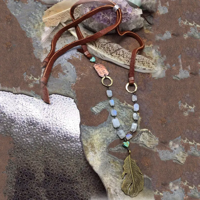 Free Spirit Necklace - Exclusive Handmade Jewelry For Bourbon Cowgirl 1