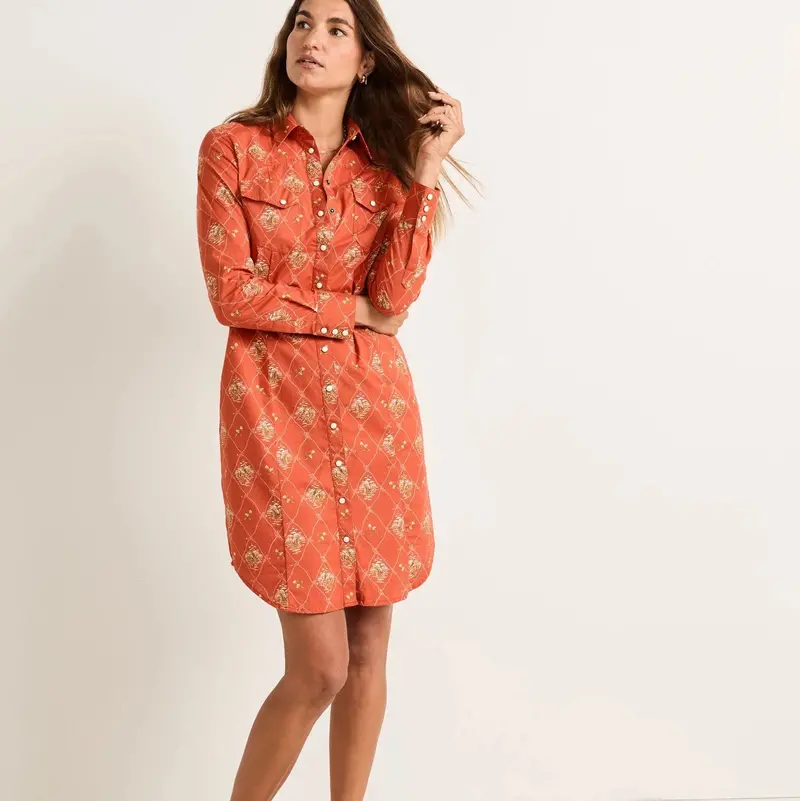 Gambler Shirt Dress By Pendleton 1