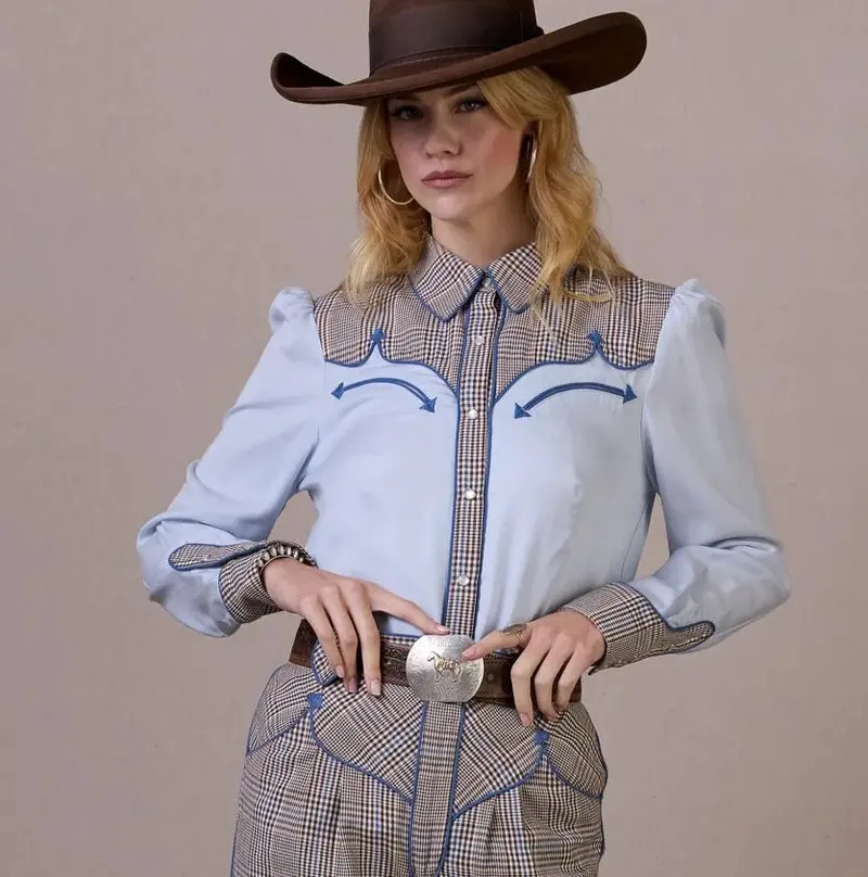 Glenn's Rodeo Blouse By Double D Ranch 1